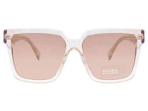 prada 24/zs geranium/petal crystal|Prada Oversized Square Women's Sunglasses, PR .